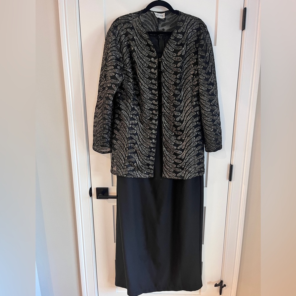 Women’s black formal dress